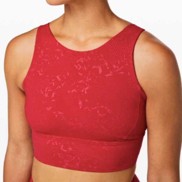 lululemon athletica Tops - Lululemon Stronger As One Sports Bra
